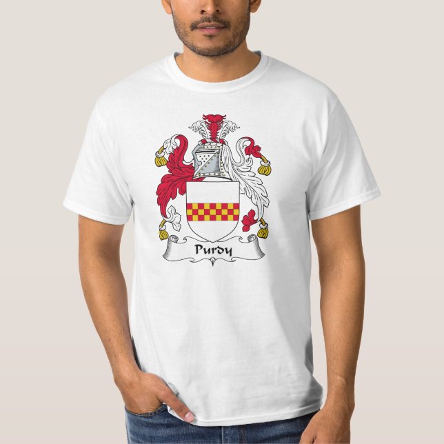 T-shirt Crête de famille de Purdy (Devant)