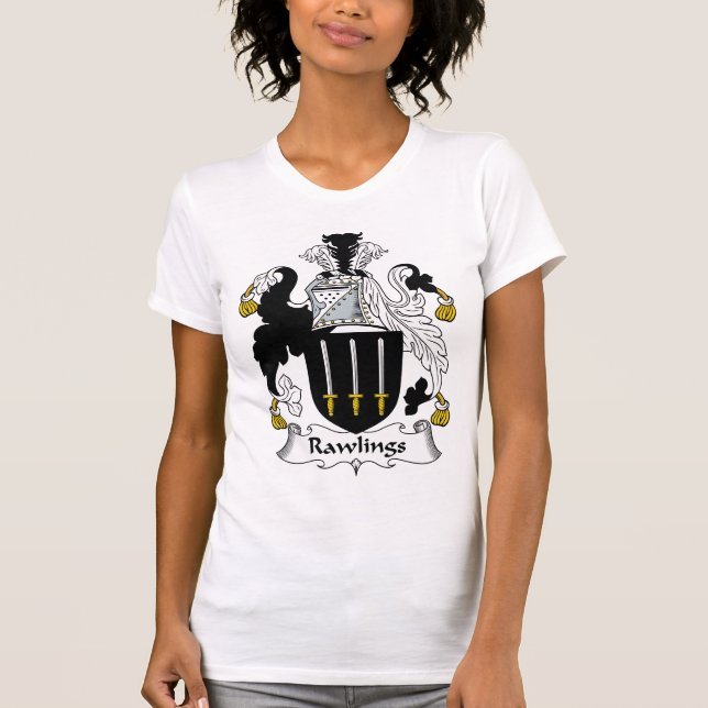 T-shirt Crête de famille de Rawlings (Devant)