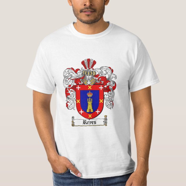 T-shirt Crête de famille de Reyes - manteau de Reyes des (Devant)