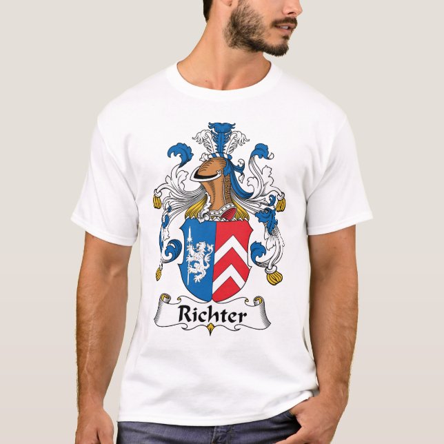 T-shirt Crête de famille de Richter (Devant)