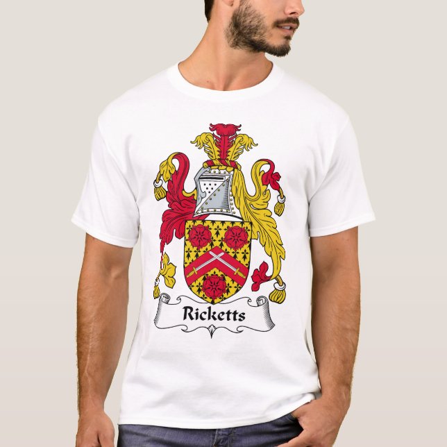 T-shirt Crête de famille de Ricketts (Devant)