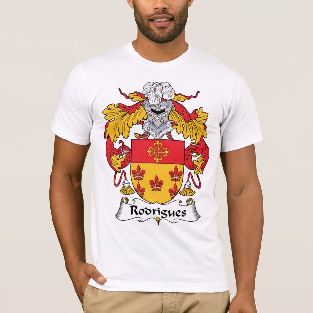 T-shirt Crête de famille de Rodrigues (Devant)