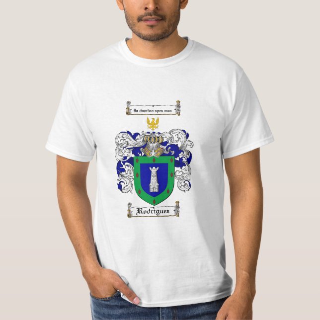 T-shirt Crête de famille de Rodriguez - manteau de (Devant)