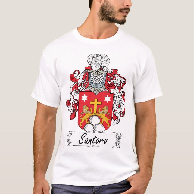 T-shirt Crête de famille de Santoro (Devant)