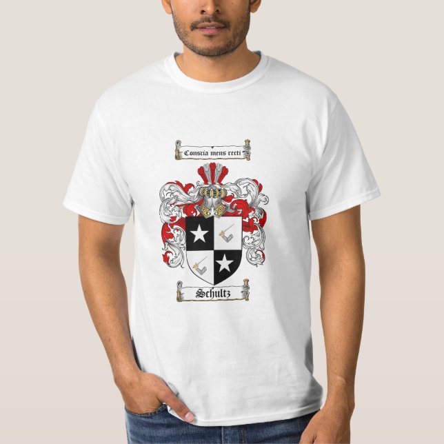 T-shirt Crête de famille de Schultz - manteau de Schultz (Devant)