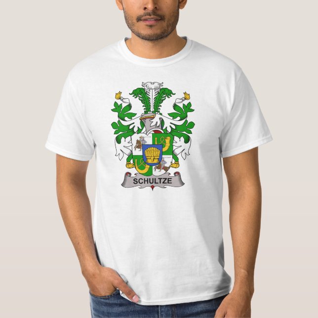 T-shirt Crête de famille de Schultze (Devant)
