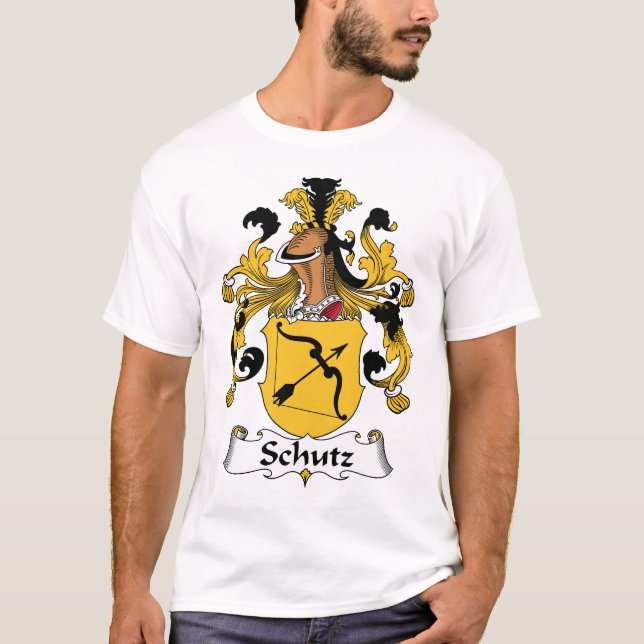 T-shirt Crête de famille de Schutz (Devant)