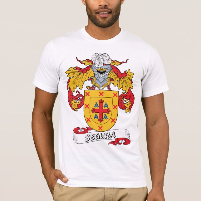 T-shirt Crête de famille de Segura (Devant)