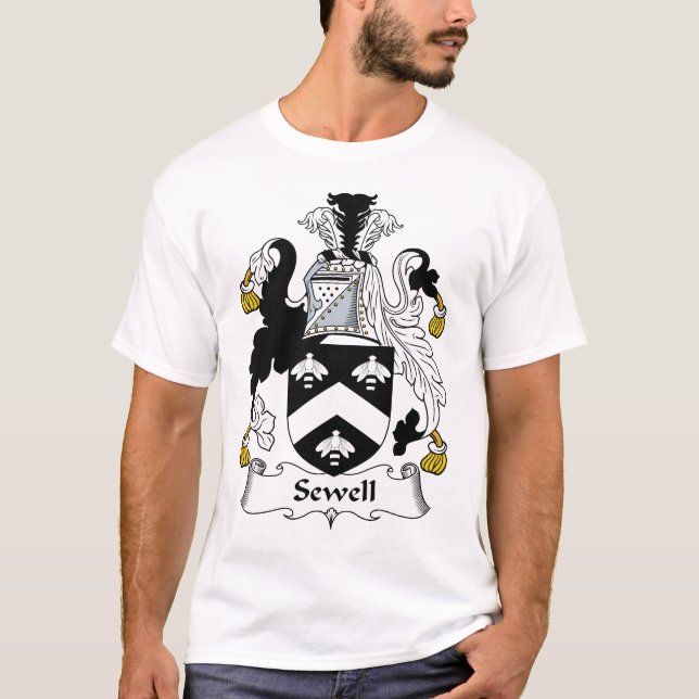 T-shirt Crête de famille de Sewell (Devant)