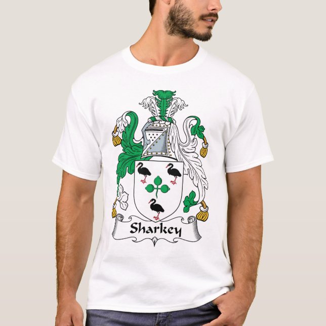 T-shirt Crête de famille de Sharkey (Devant)