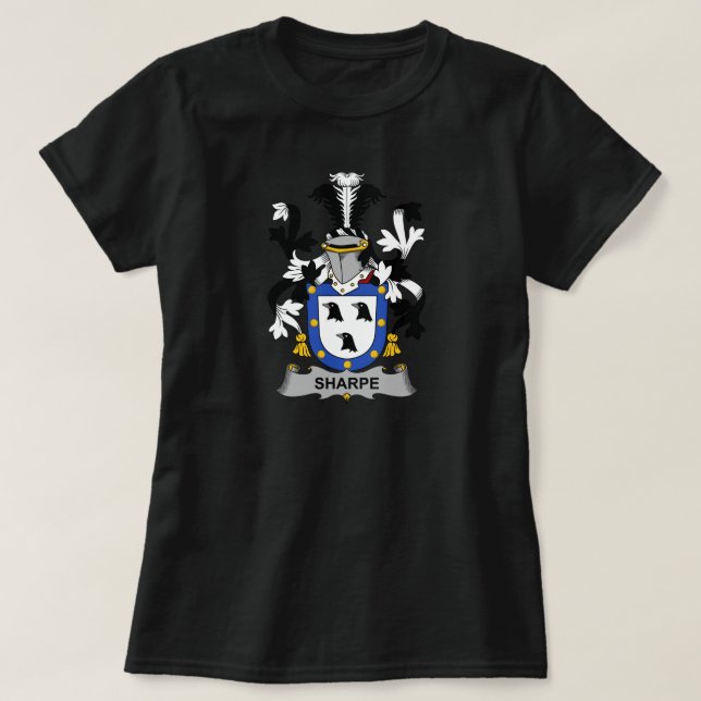 T-shirt Crête de famille de Sharpe (Design devant)