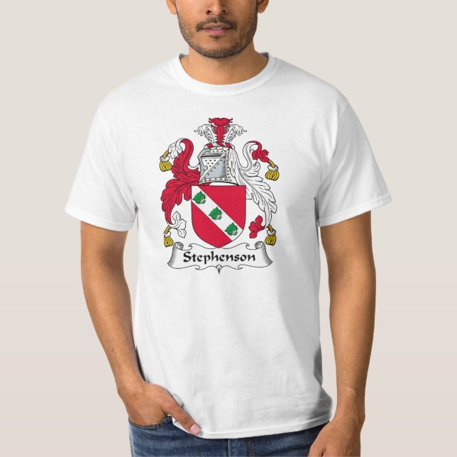 T-shirt Crête de famille de Stephenson (Devant)