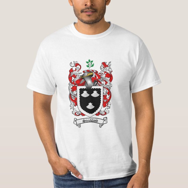 T-shirt Crête de famille de Strickland - manteau de (Devant)