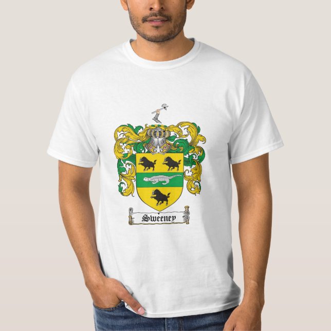 T-shirt Crête de famille de Sweeney - manteau de Sweeney (Devant)