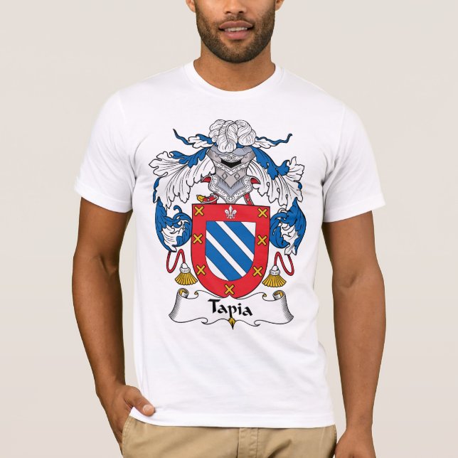 T-shirt Crête de famille de Tapia (Devant)