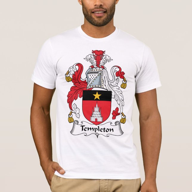 T-shirt Crête de famille de Templeton (Devant)