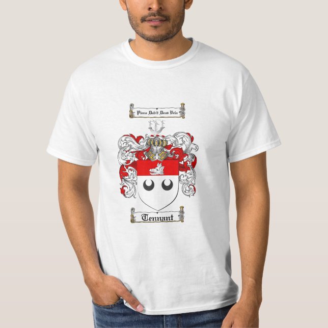 T-shirt Crête de famille de Tennant - manteau de Tennant (Devant)
