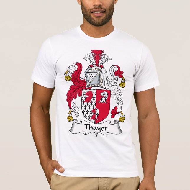T-shirt Crête de famille de Thayer (Devant)