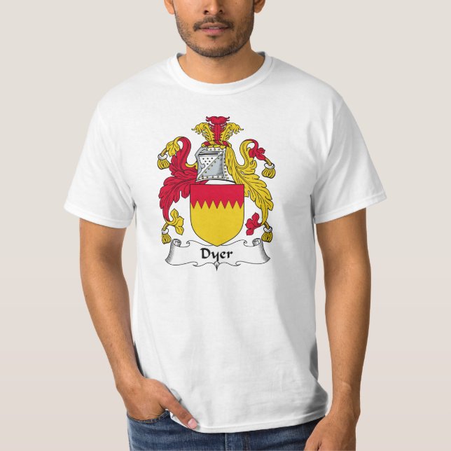 T-shirt Crête de famille de tinctorial (Devant)
