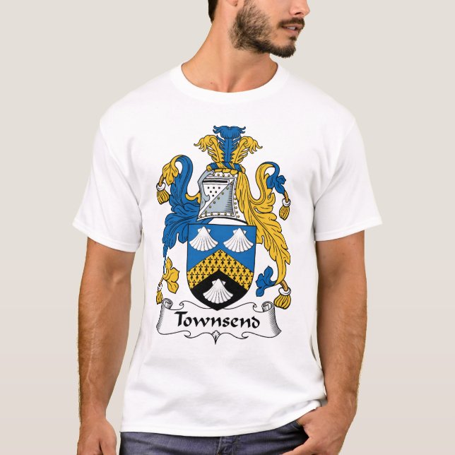 T-shirt Crête de famille de Townsend (Devant)
