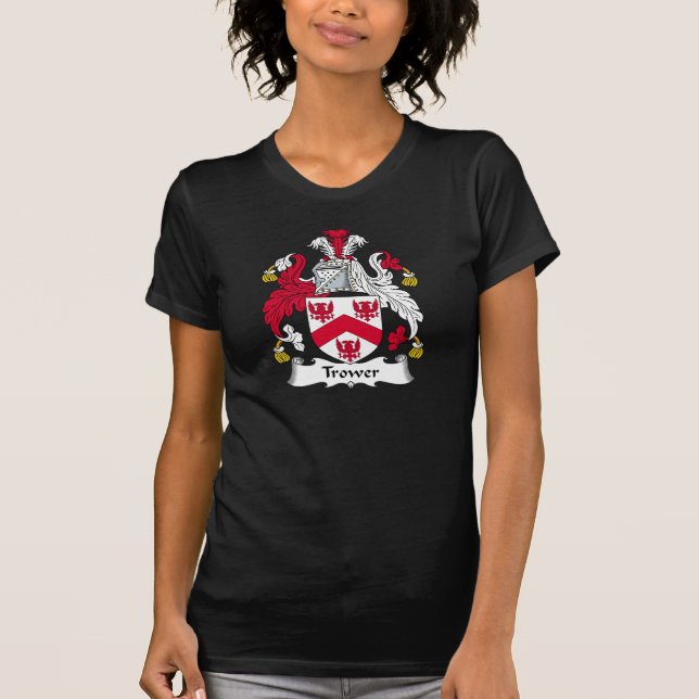T-shirt Crête de famille de Trower (Devant)