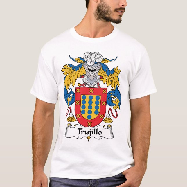 T-shirt Crête de famille de Trujillo (Devant)