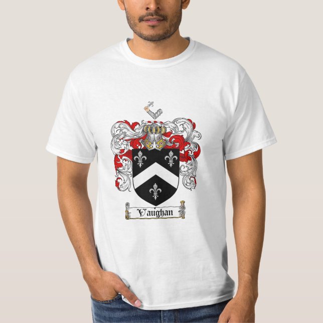 T-shirt Crête de famille de Vaughan - manteau de Vaughan (Devant)