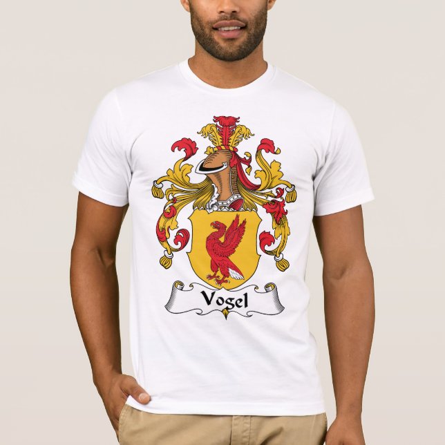 T-shirt Crête de famille de Vogel (Devant)