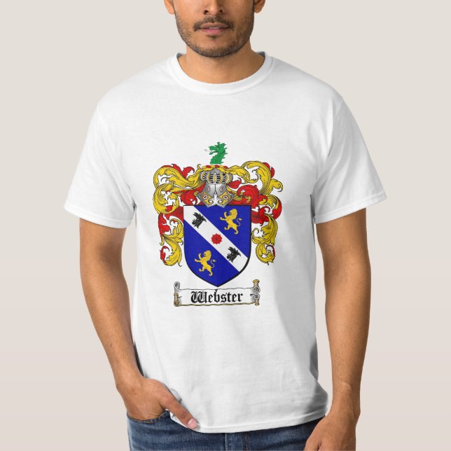 T-shirt Crête de famille de Webster - manteau de Webster (Devant)