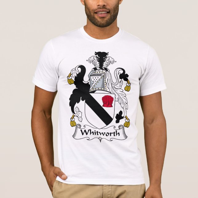 T-shirt Crête de famille de Whitworth (Devant)