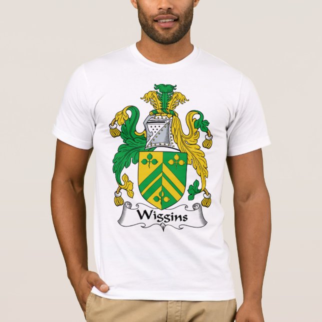 T-shirt Crête de famille de Wiggins (Devant)