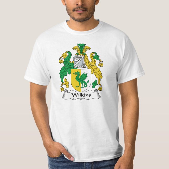 T-shirt Crête de famille de Wilkins (Devant)