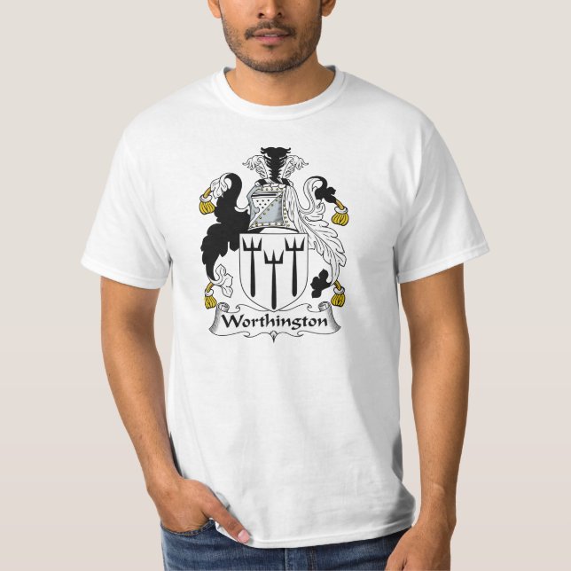 T-shirt Crête de famille de Worthington (Devant)