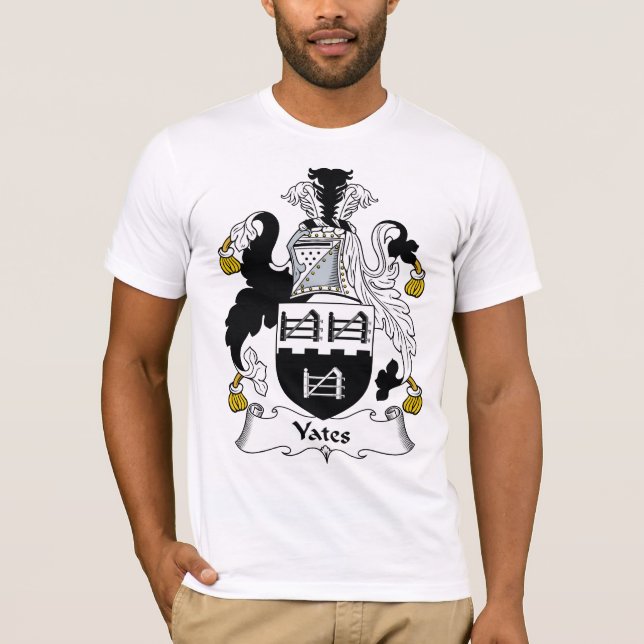 T-shirt Crête de famille de Yates (Devant)