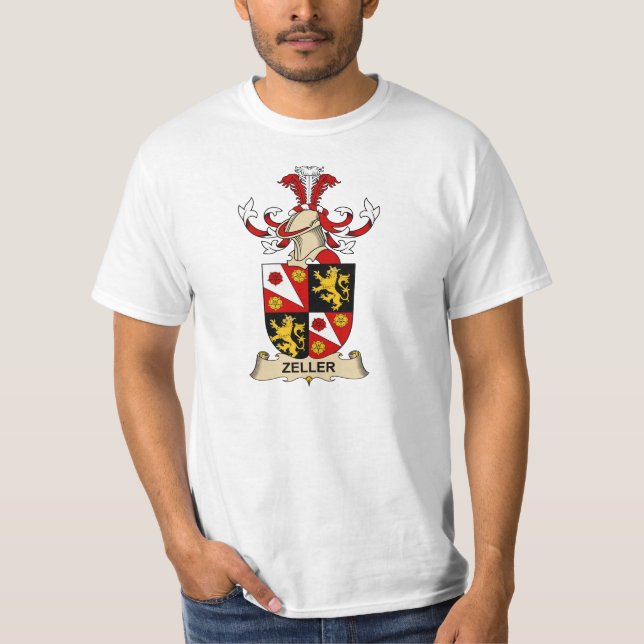 T-shirt Crête de famille de Zeller (Devant)