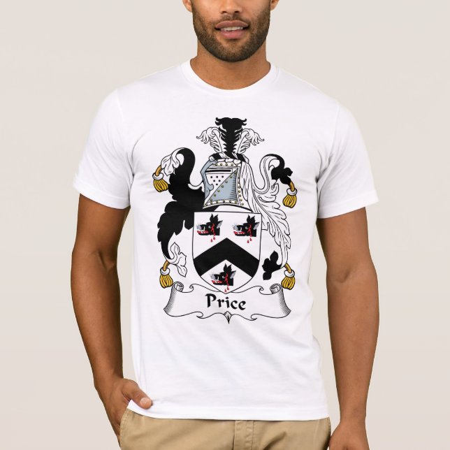 T-shirt Crête de famille des prix (Devant)