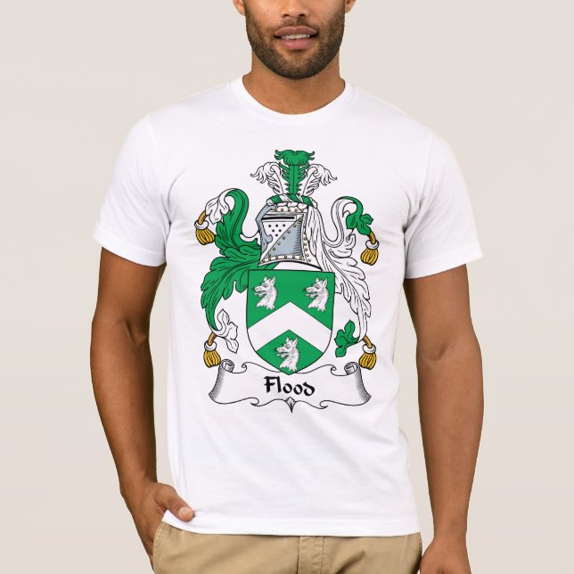 T-shirt Crête de famille d'inondation (Devant)