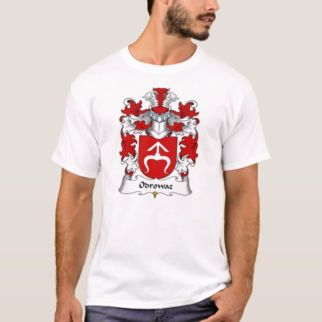 T-shirt Crête de famille d'Odrowaz (Devant)