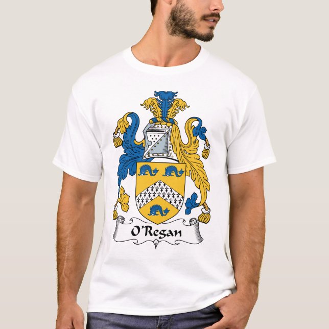 T-shirt Crête de famille d'O'Regan (Devant)