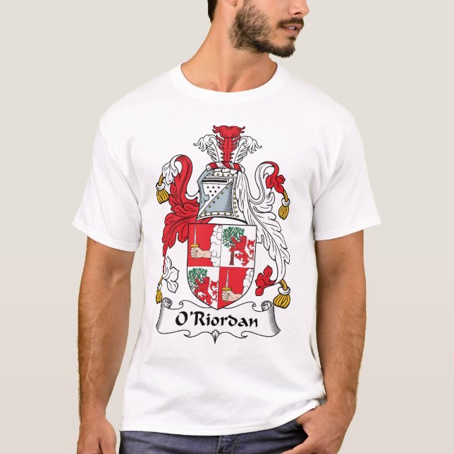 T-shirt Crête de famille d'O'Riordan (Devant)