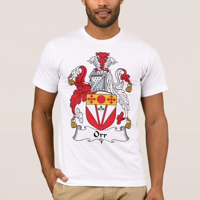 T-shirt Crête de famille d'Orr (Devant)