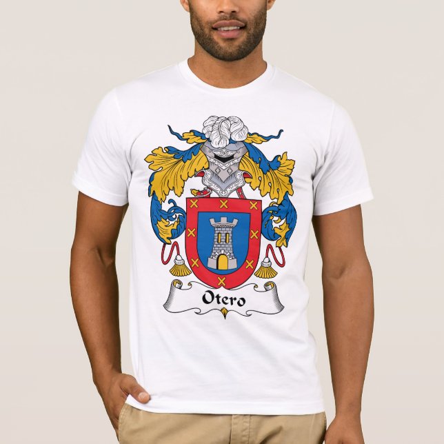 T-shirt Crête de famille d'Otero (Devant)