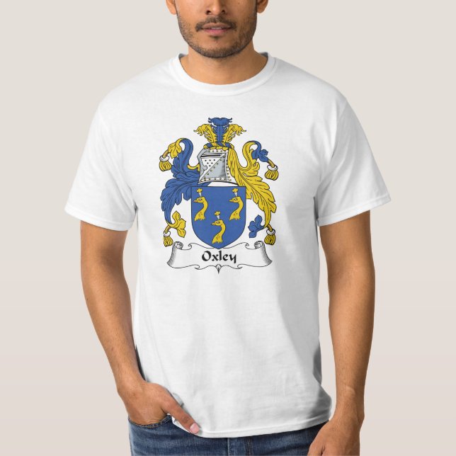 T-shirt Crête de famille d'Oxley (Devant)