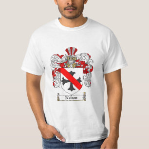 T-shirt Crête de famille du Nelson - manteau du Nelson de