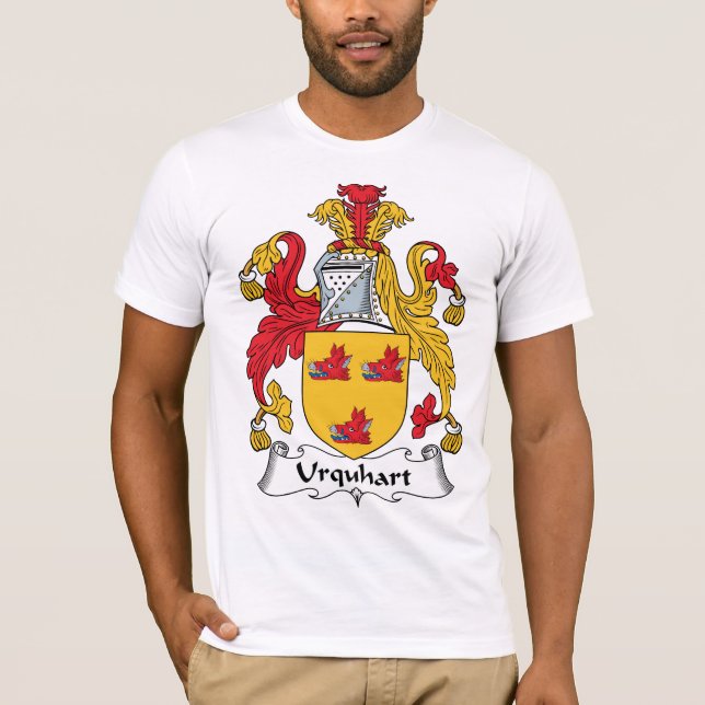 T-shirt Crête de famille d'Urquhart (Devant)