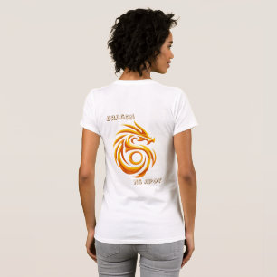 T-shirt Crête de Flamme Tribale & Dragon Philippin