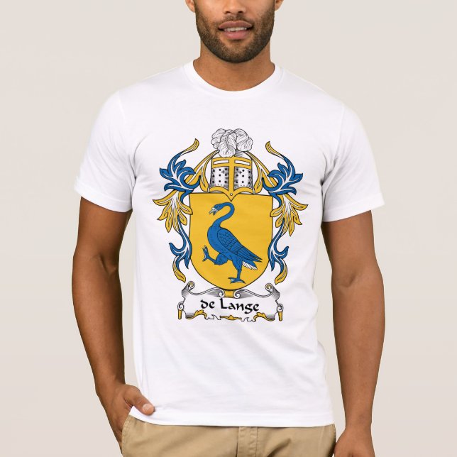 T-shirt crête de Lange Family (Devant)
