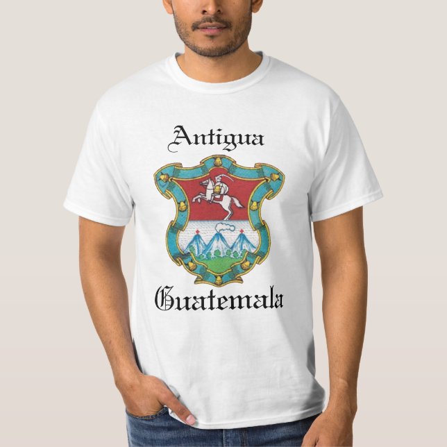 T-shirt Crête de l'Antigua Guatemala City (Devant)