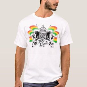 T-shirt Crête de reggae de Rasta
