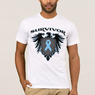 T-shirt Crête de survivant de cancer de la prostate